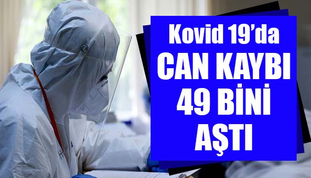 Sağlık Bakanlığı, Kovid 19 da son verileri açıkladı: Can kaybı 49 bini aştı