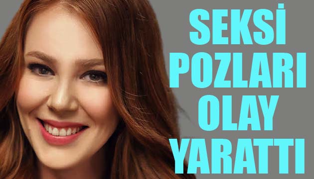 Elçin Sangu nun seksi pozları olay yarattı