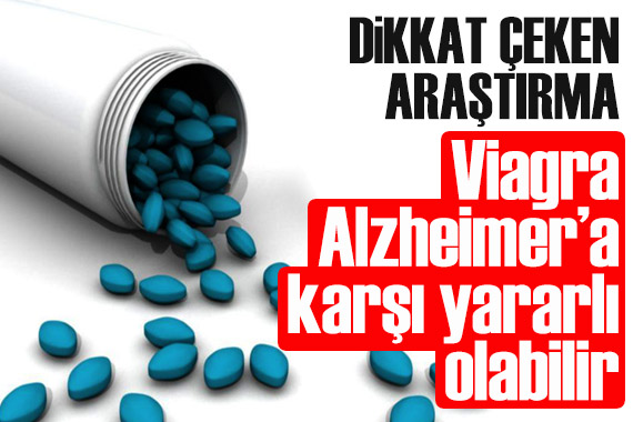 Dikkat çeken araştırma: Viagra, Alzheimer hastalığına karşı yararlı olabilir