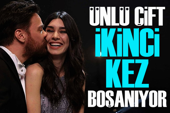 Ünlü çift ikinci kez boşanıyor!