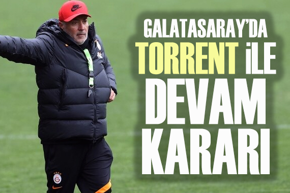 Galatasaray da  Domenec Torrent ile devam  kararı