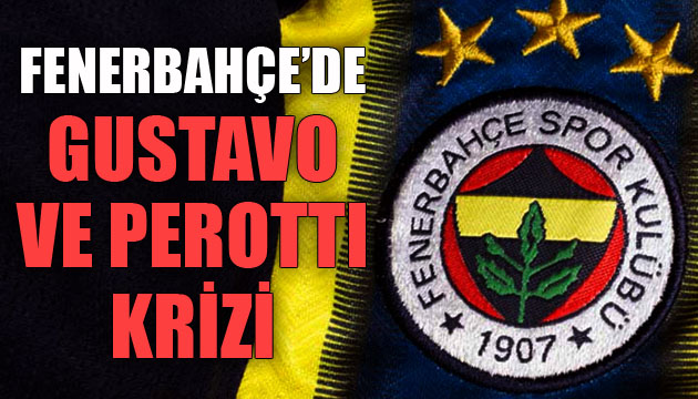 Fenerbahçe de Luiz Gustavo ve Diego Perotti krizi