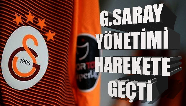 Süper Lig’in zirvesinde yer alan Galatasaray’da, yönetim harekete geçti