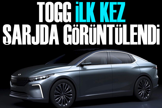 TOGG, ilk kez şarjda görüntülendi