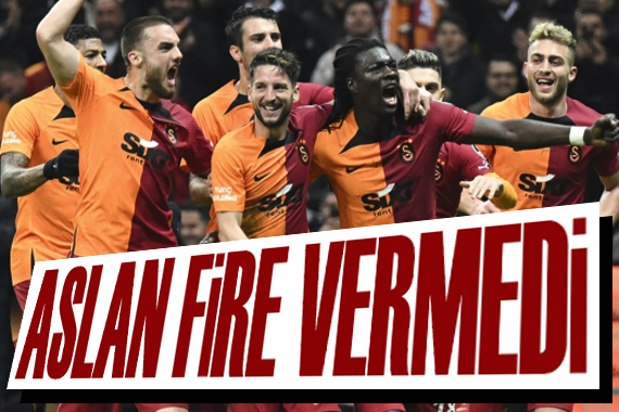 Galatasaray kazanmasını bildi