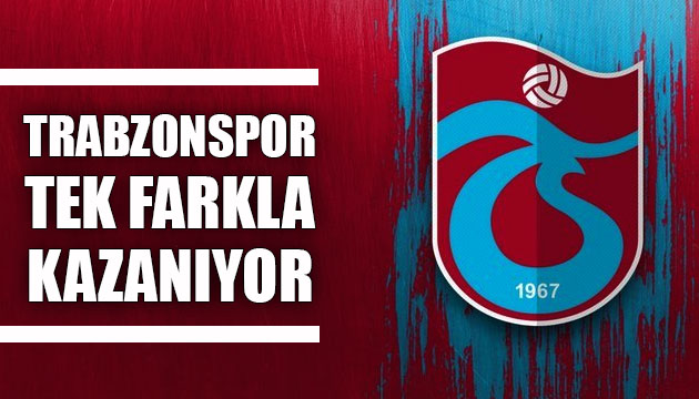 Trabzonspor  tek  farkla kazanıyor