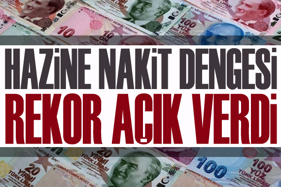 Bakanlık açıkladı: Hazine nakit dengesi Şubat ta 171 milyar 480 milyon lira açık verdi