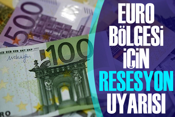 Fitch ten Euro Bölgesi ne  resesyon  uyarısı