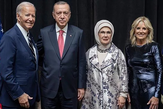 Erdoğan ve Biden’dan aile fotoğrafı