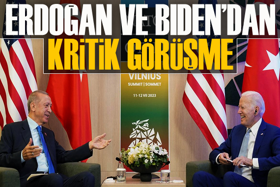 Cumhurbaşkanı Erdoğan ABD Başkanı Biden ile görüştü