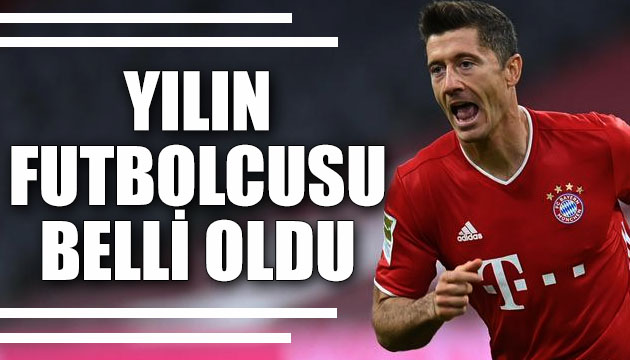 Yılın futbolcusu belli oldu!