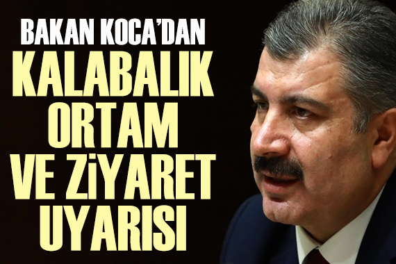 Sağlık Bakanı Koca: Omicron varyantının hızını keselim