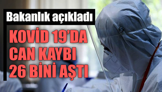 Sağlık Bakanlığı, Kovid 19 da son verileri açıkladı