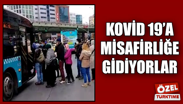 KORONAVİRÜSE MİSAFİRLİĞE GİDİYORLAR