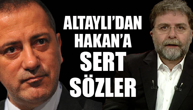 Fatih Altaylı dan Ahmet Hakan a: Bizi ahmak yerine koymaktan vazgeçiniz