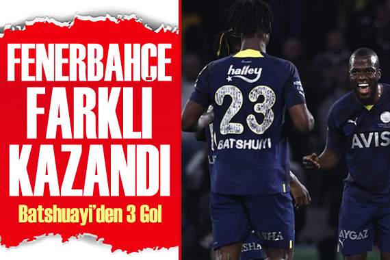 Fenerbahçe gol oldu yağdı