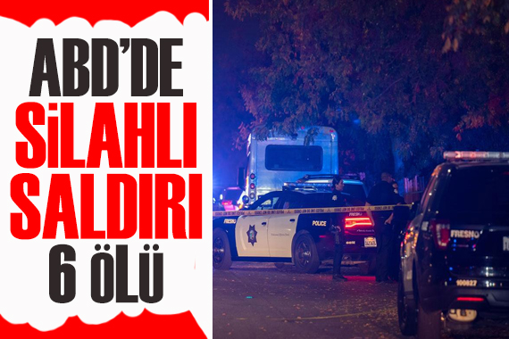 ABD de silahlı saldırı: 6 ölü