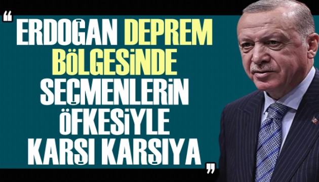AFP: Erdoğan deprem bölgesinde seçmenlerin öfkesiyle karşı karşıya