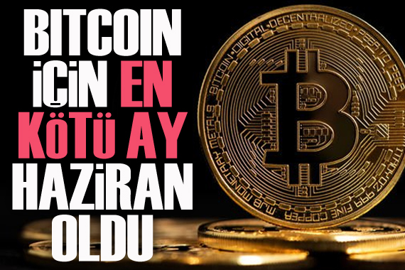 Bitcoin, 12 yılın en kötü ayını geçirdi