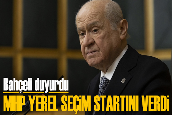 MHP, yerel seçim startını verdi