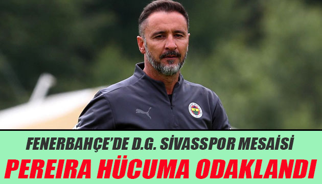 Pereira, Sivasspor 11 ini netleştirmeye çalışıyor!
