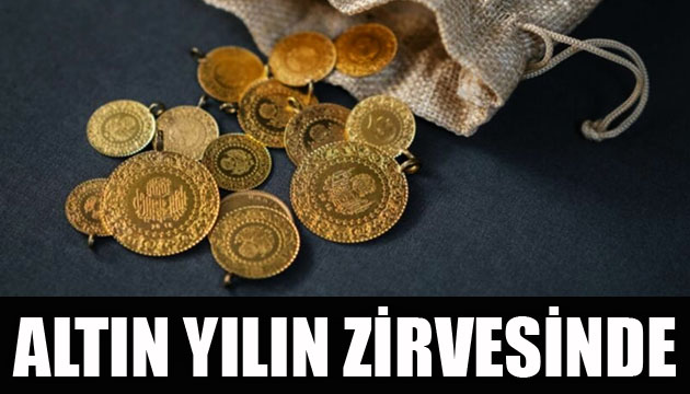 Gram altın yılın zirvesinde