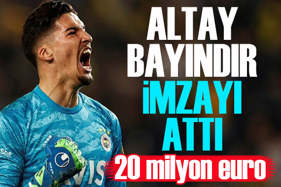 Fenerbahçe den Altay Bayındır hamlesi