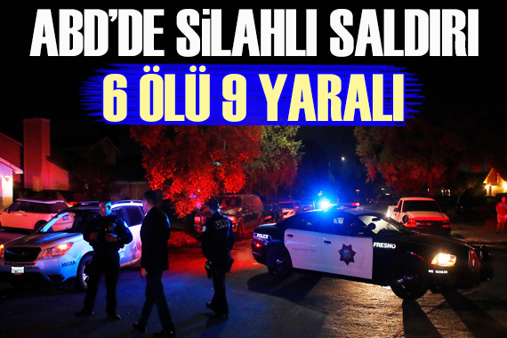 ABD de silahlı saldırı: En az 6 ölü