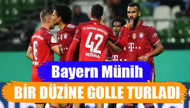Bayern Münih, Bremer SV yi 12-0 mağlup etti