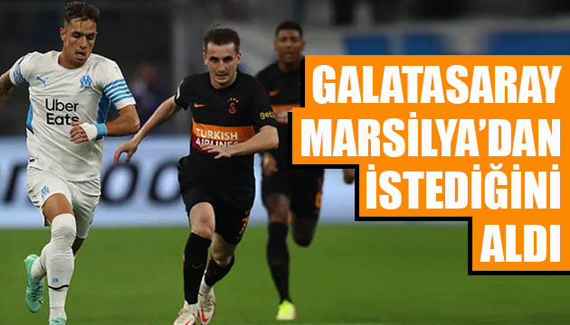 Galatasaray, Olimpik Marsilya dan istediğini aldı