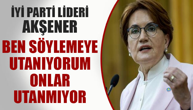 İYİ Parti Lideri Akşener, Kırşehir den iktidara yüklendi