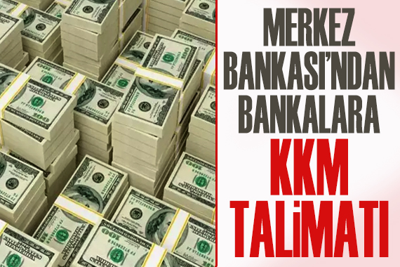 Merkez Bankası ndan bankalara KKM talimatı