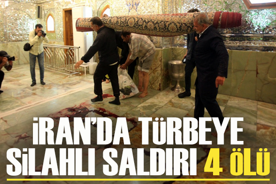 İran da türbeye silahlı saldırı: Ölü ve yaralılar var