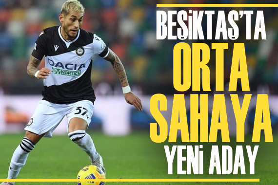 Beşiktaş ta orta sahaya yeni aday