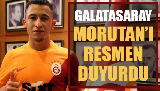 Galatasaray, Morutan ı resmen açıkladı