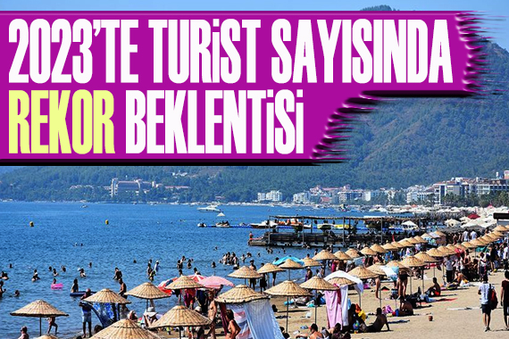 2023 te turist sayısında  rekor  beklentisi