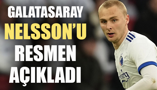 Galatasaray, Victor Enok Nelsson u resmen açıkladı