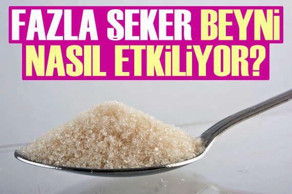 Fazla şeker beyni nasıl etkiler? İşte cevabı...