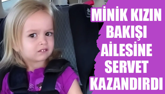 Kardeşine  yan yan  bakmasıyla ünlenen Chloe, ailesine servet kazandırdı