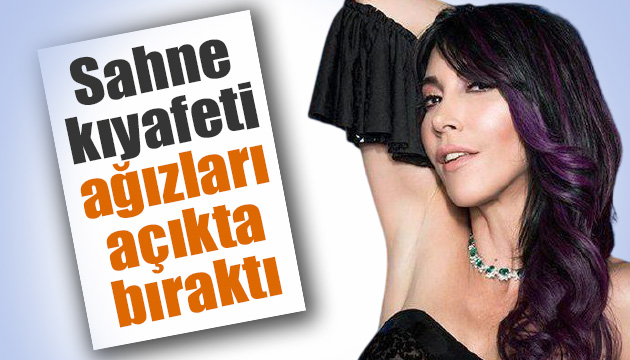 Hande Yener’in sahne kostümü görenleri şaşırttı