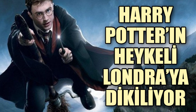 Okunma ve izlenme rekorları kıran Harry Potter’ın heykeli Londra ya dikiliyor