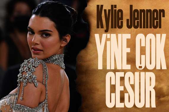 Kylie Jenner, yine kendine hayran bıraktı