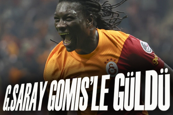 Galatasaray, Ümraniyespor u Gomis le geçti