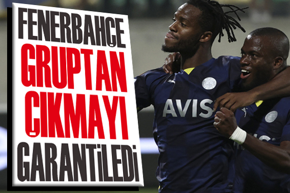Fenerbahçe, Avrupa Ligi nde gruptan çıkmayı garantiledi!