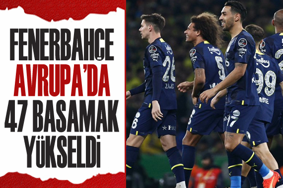 Fenerbahçe Avrupa da göz kamaştırıyor