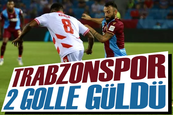 Trabzonspor, Avrupa da nefes aldı!