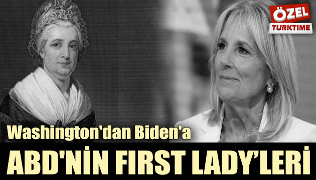 Washington dan Biden a ABD nin First Lady leri