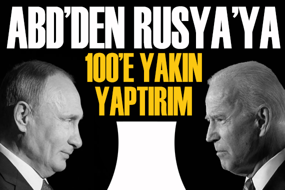 ABD den Rusya ya 100 e yakın yaptırım