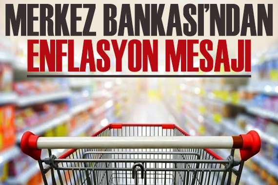 Merkez Bankası ndan enflasyon mesajı