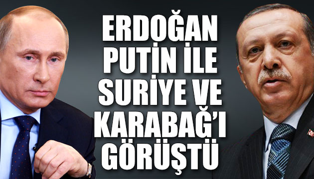 Erdoğan ile Putin arasında telefon görüşmesi!